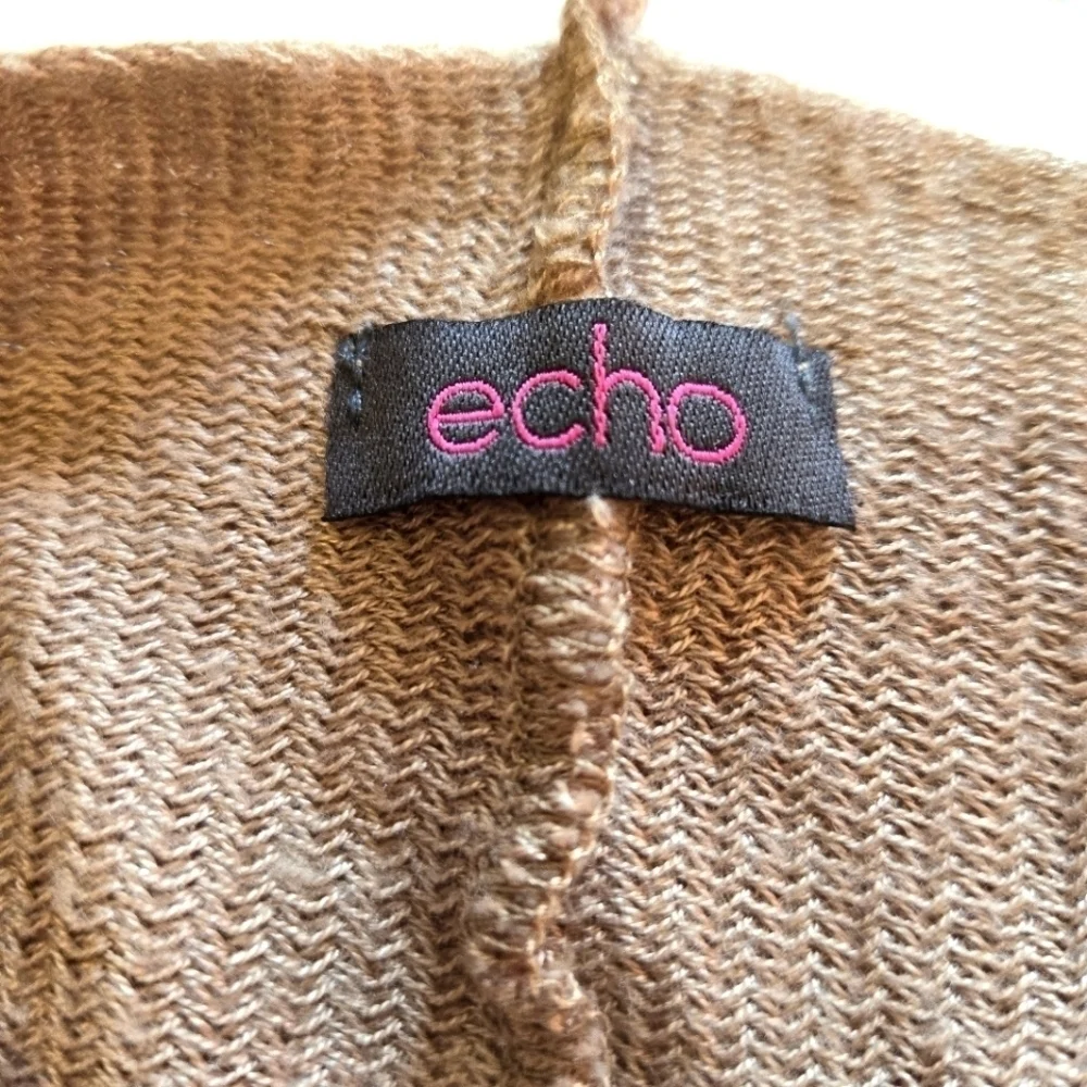 Echo Tan Infinity Soft Long Scarf